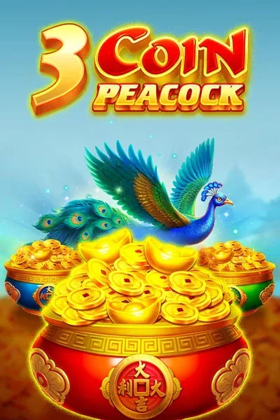 3 Coin Golden Peacock στο RoboCat Casino
